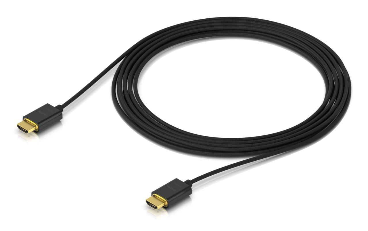 Ubiquiti HDMI Kabel HDMI 2.1 8K 60 Hz – 5 m – AOC, geflochten – für Ubiquiti-Geräte