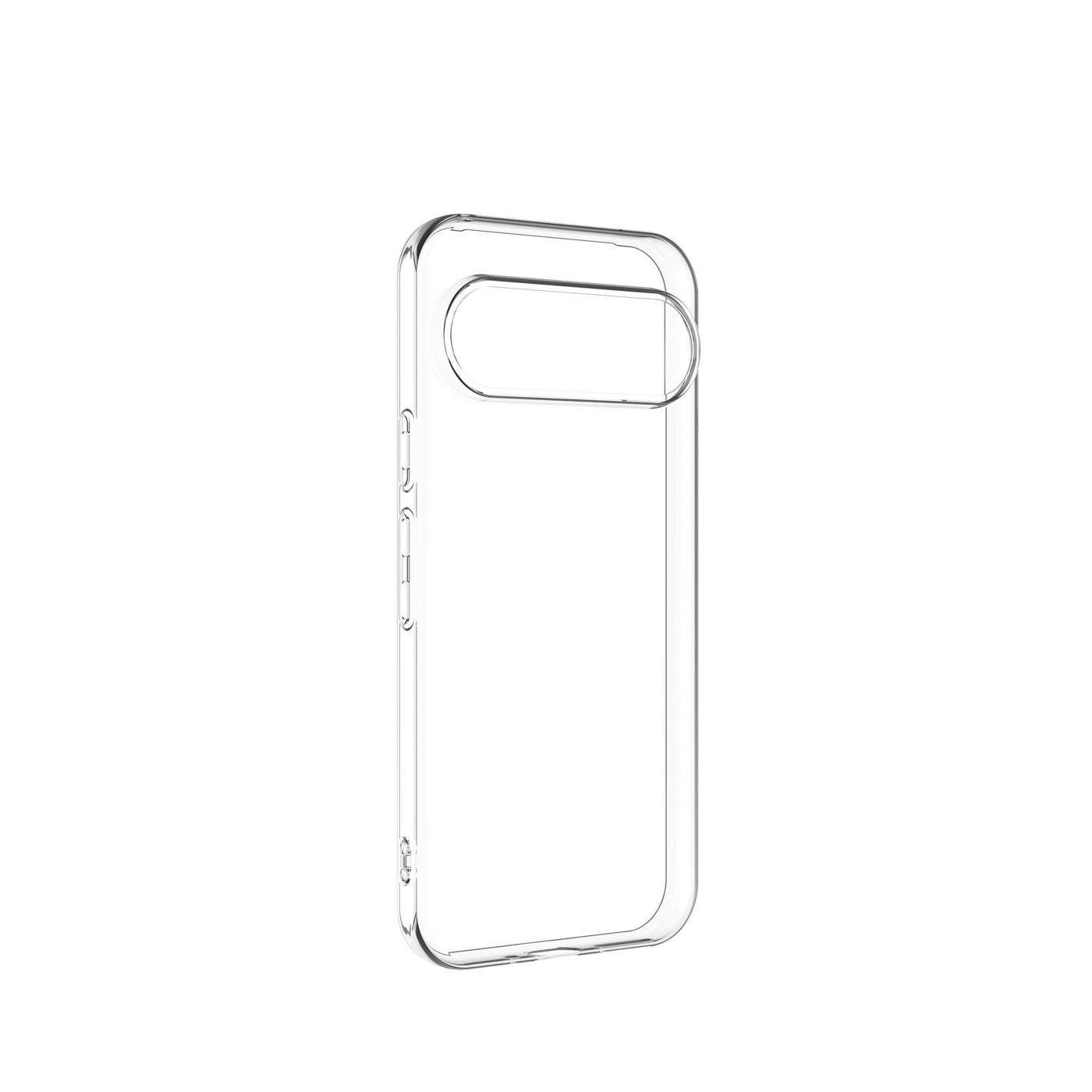 eSTUFF LONDON Backcover – für Google Pixel 9/9 Pro, TPU, Transparent