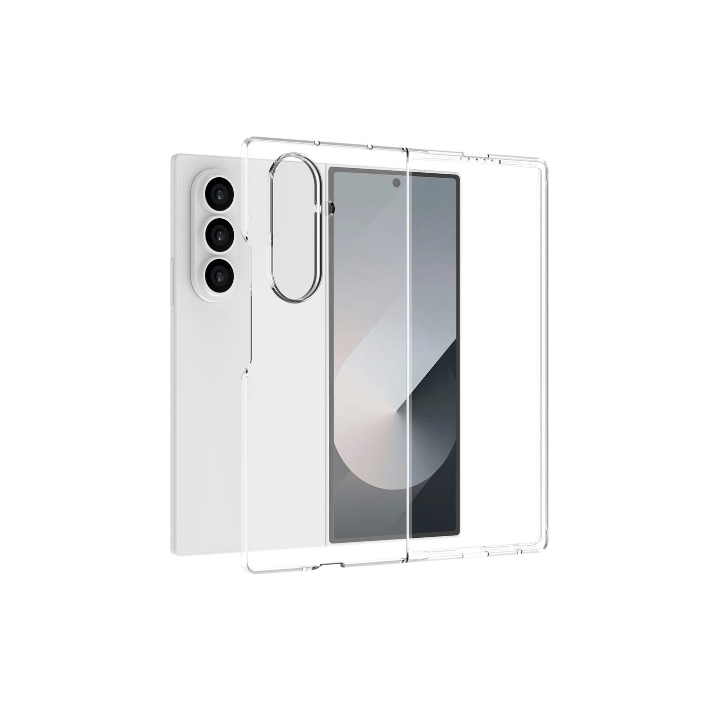 eSTUFF INFINITE PARIS – Backcover – für Samsung Galaxy Z Fold7, PC, Transparent