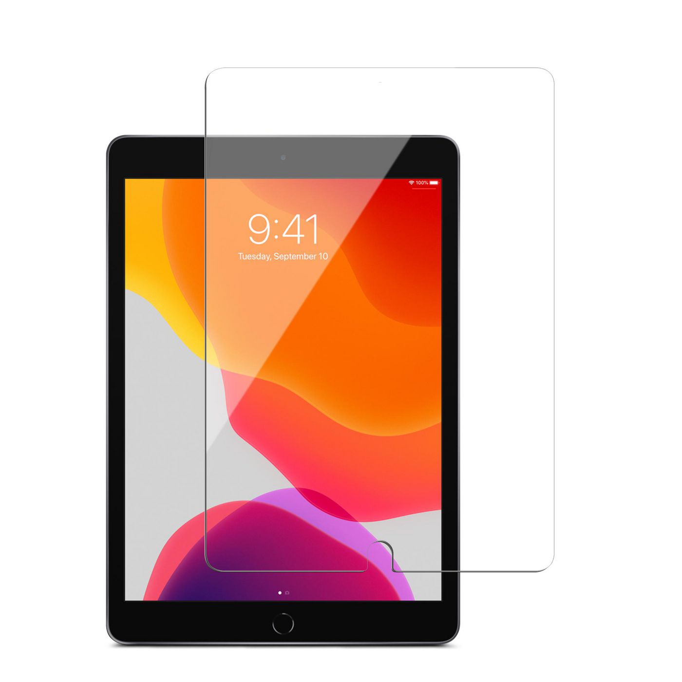 eSTUFF Panzerglas für iPad 10,2" (7.–9. Gen.) – 9H, Anti-Fingerprint