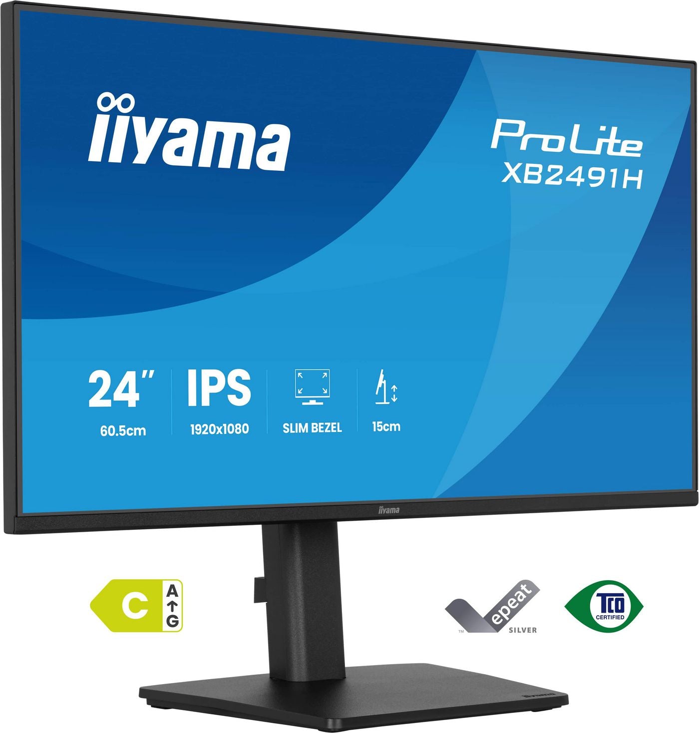 iiyama 23,8", 1920 × 1080 (Full HD), IPS, 120 Hz