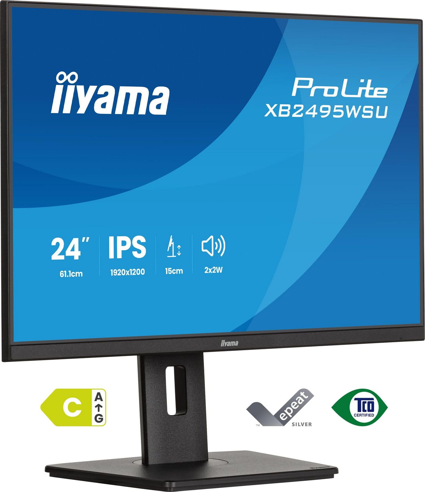 iiyama 24,1", 1920 × 1200, IPS