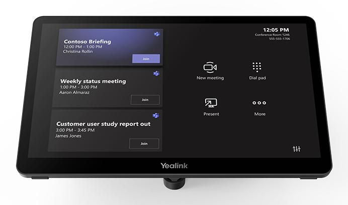 Yealink MTouch Plus-MB, MCore-OPS-T – Touchpanel – 11,6", Schwarz