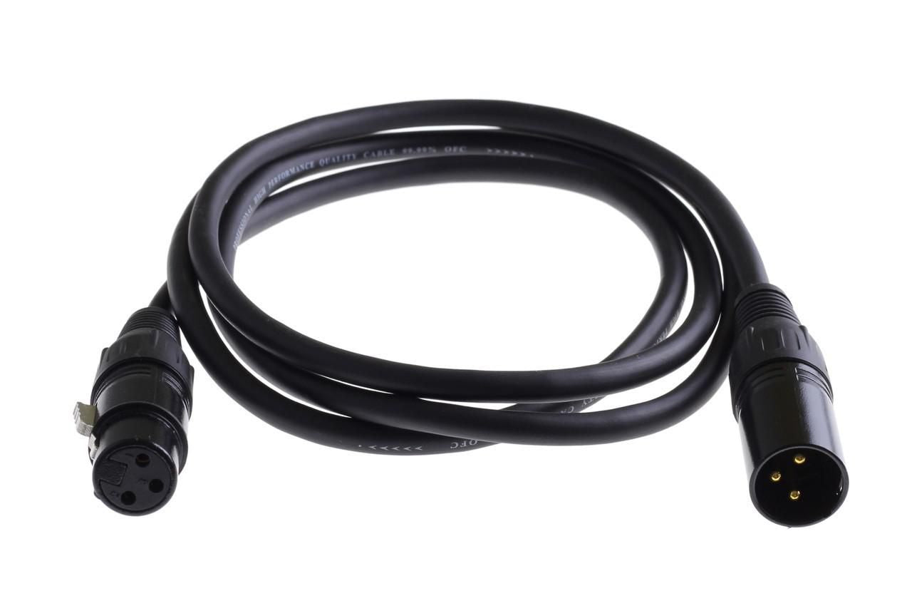 Microconnect XLR-Kabel – 3-pol M–F – 15 m, geschirmt, OFC