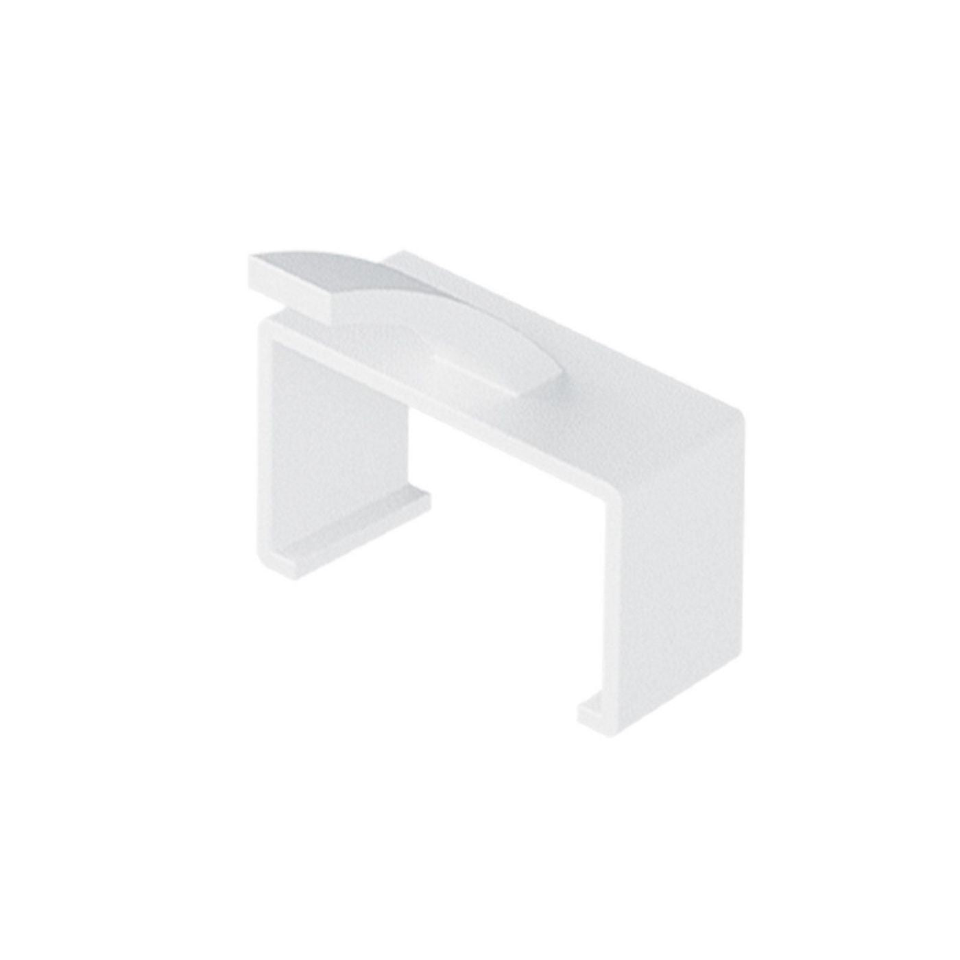 Lanview Kabel-Clip, für schlanke und flexible Kabel, 20 Stk. – weiss