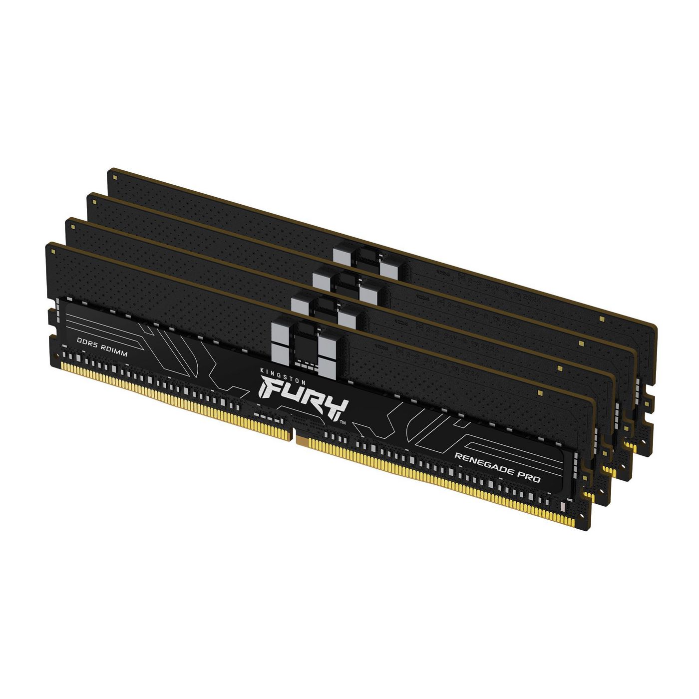 Kingston Technology Kingston FURY Renegade Pro – 64 GB (4×16 GB) DDR5-7600 Registered ECC DIMM, CL38, 288-polig