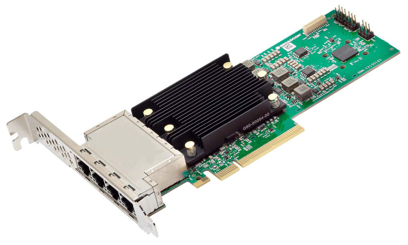 Lenovo 4XC7A95697 – PCIe 10G Netzwerkkarte – 4×10G RJ45, PCIe 3.0