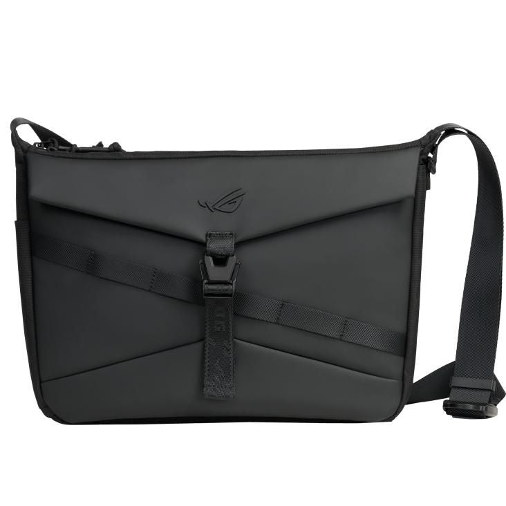 ASUS ROG Archer Messenger Notebook-Tasche bis 14" – wasserabweisend, mit Schultergurt – Schwarz