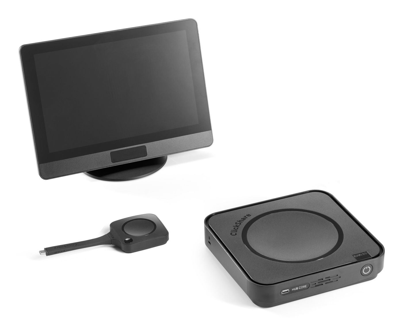 Barco ClickShare Hub Core Video – Touchpanel – 10,1", WLAN/LAN, Bluetooth 5.3, Schwarz