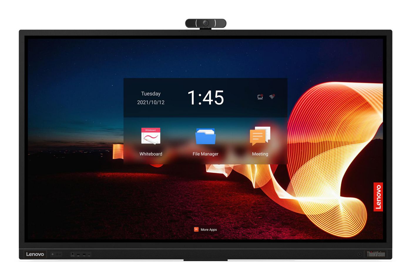 Lenovo ThinkVision T75 – 75" Touch, 3840 × 2160 (4K), IPS, LAN, HDR