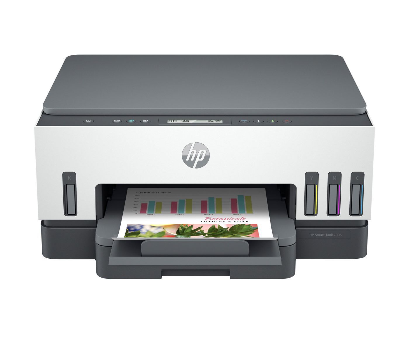 HP Smart Tank 7008 – Farbtintenstrahl-Multifunktionsdrucker, A4, 3-in-1, Duplex, WLAN, AirPrint, Mopria