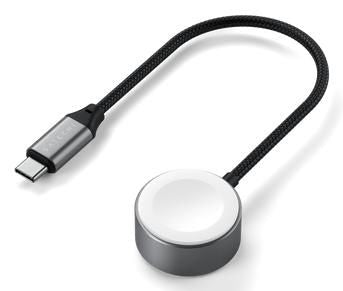 Satechi Kabelloses Ladegerät 5 W – für Smartwatch – weiss, grau