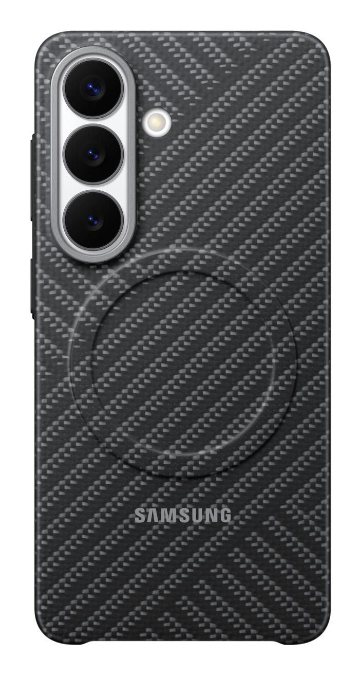 Samsung M1 Carbon – Backcover – für Samsung Galaxy S26, Dunkelgrau, Karbonfaser