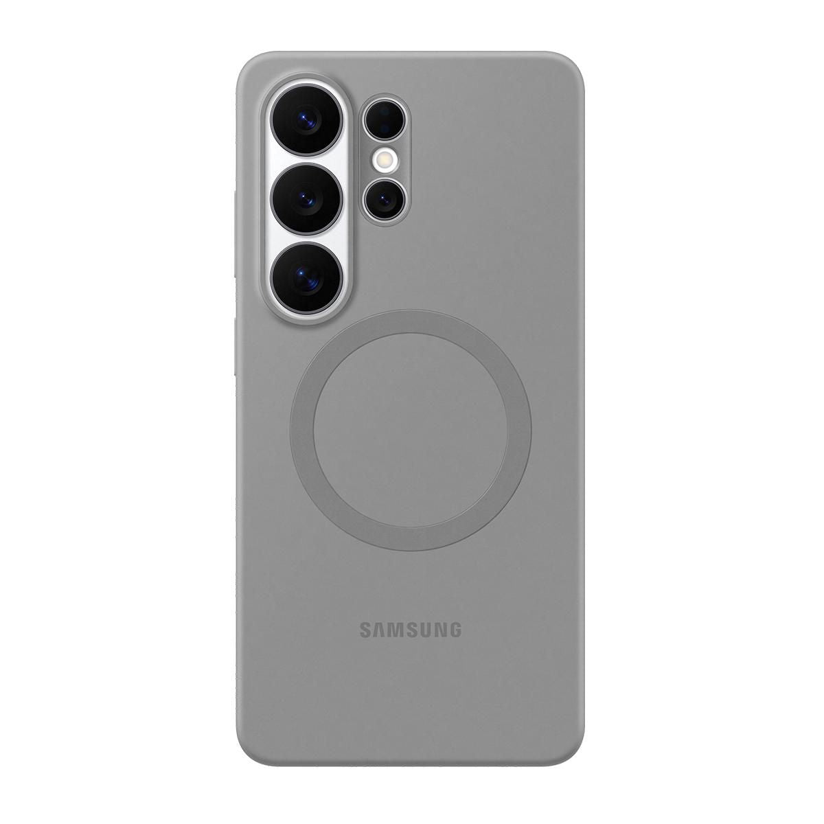 Samsung Holster – für Samsung S26, MagSafe, Silikon, Grau