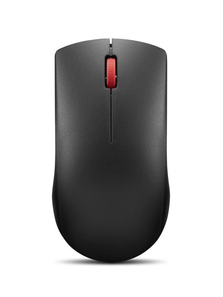Lenovo 150 – Maus – Kabellos (2,4 GHz), beidhändig, Schwarz