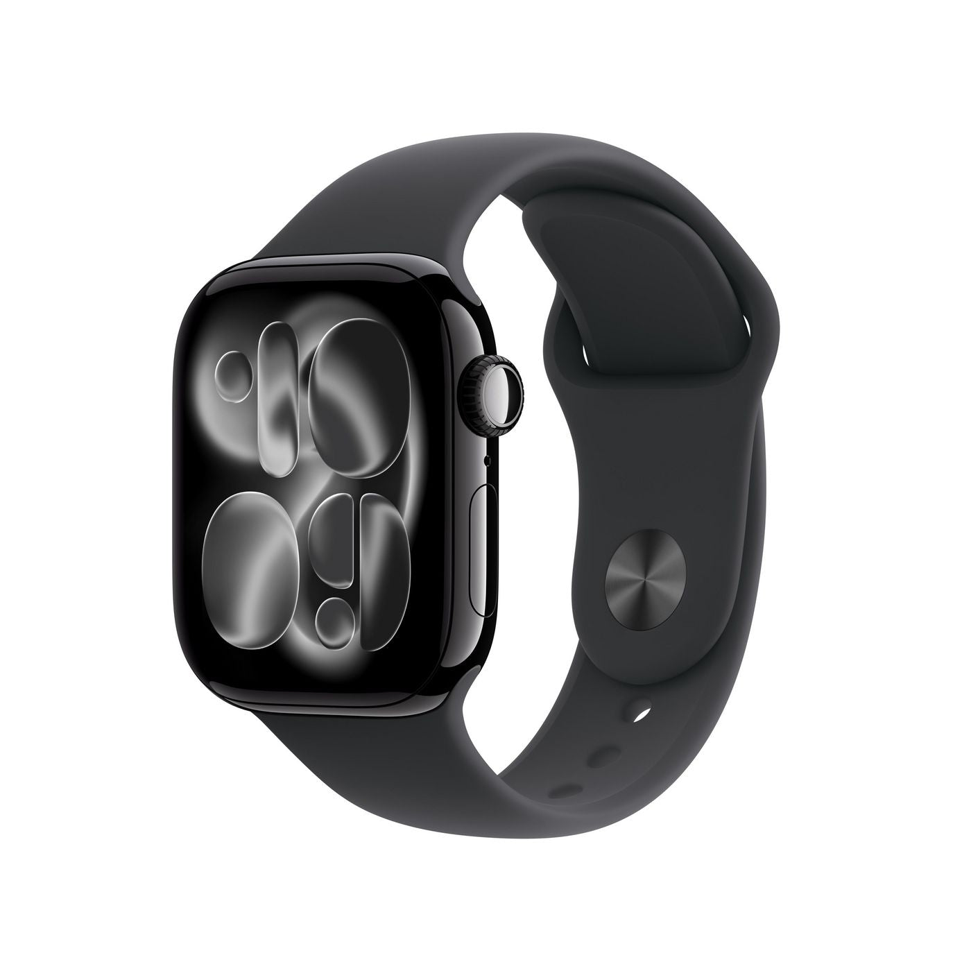Apple Watch Series 11 42 mm GPS + Cellular – Aluminium Schwarz, Sportarmband, S/M, 50 m, für iPhone