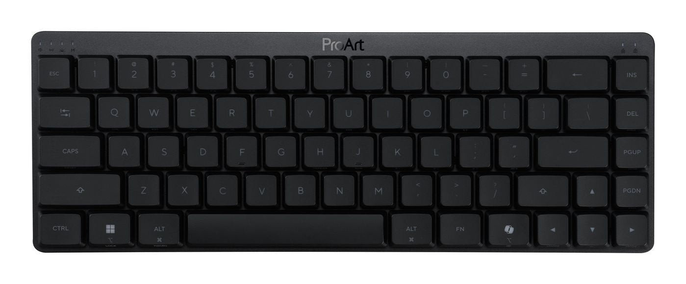 ASUS ProArt KD300 – Tastatur 65% – Mechanisch, RGB – Bluetooth & 2,4 GHz – USB-C – Schwarz