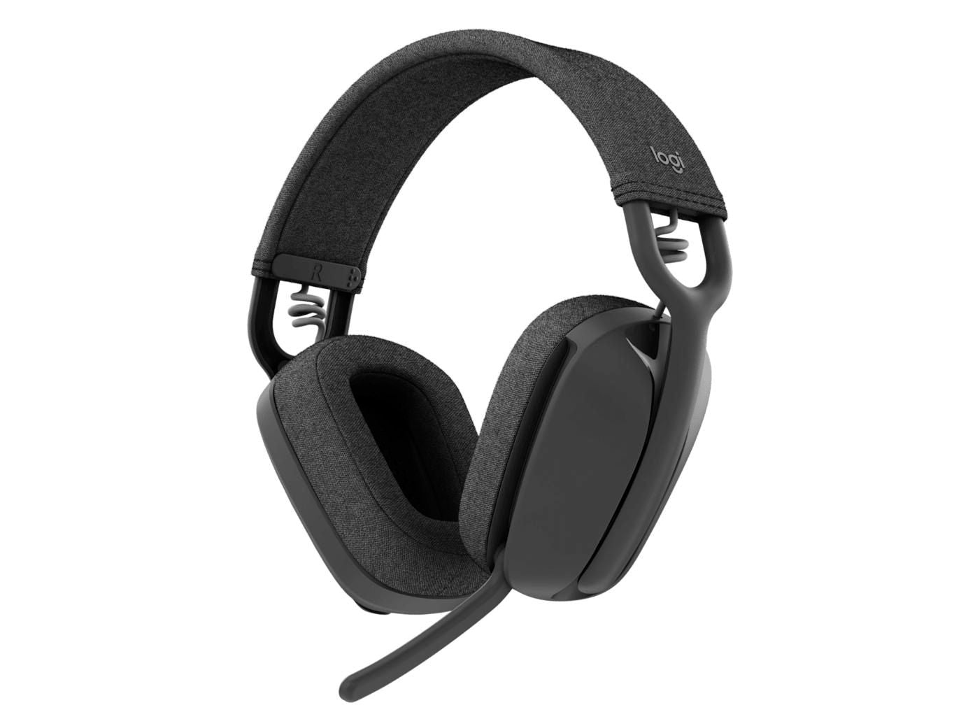 Logitech Zone Vibe Office-Headset – On-Ear, Stereo, BT, USB-C, Graphit