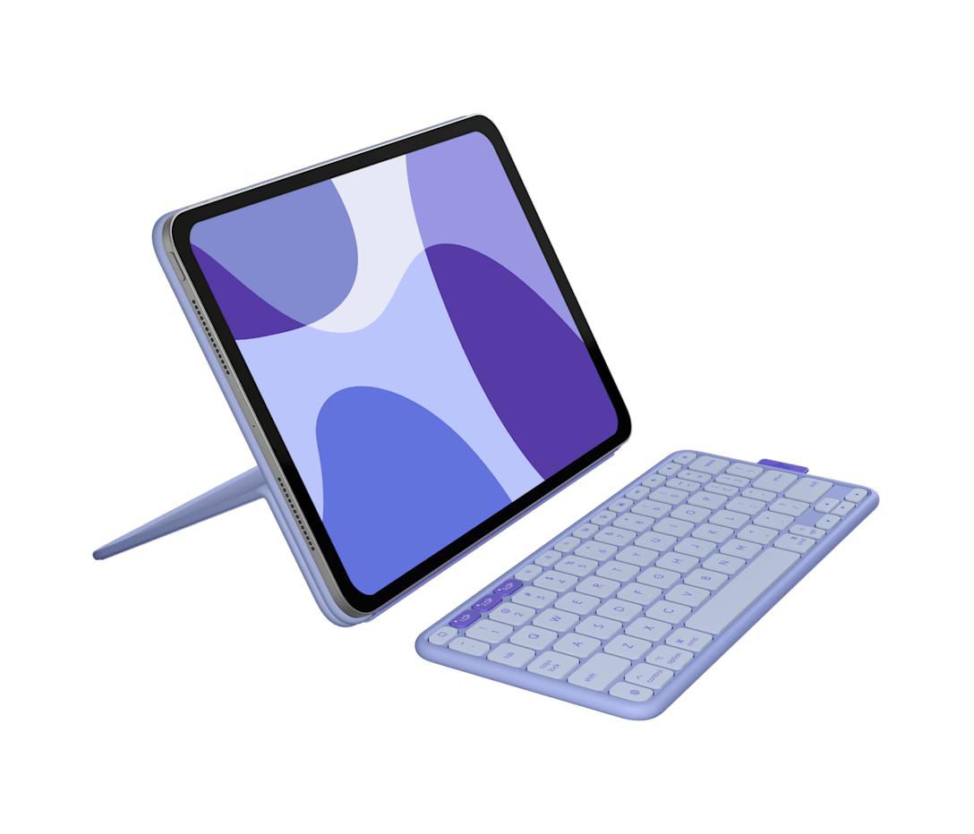 Logitech Flip Folio – Tastatur – Bluetooth – QWERTZ (DE) – Flieder