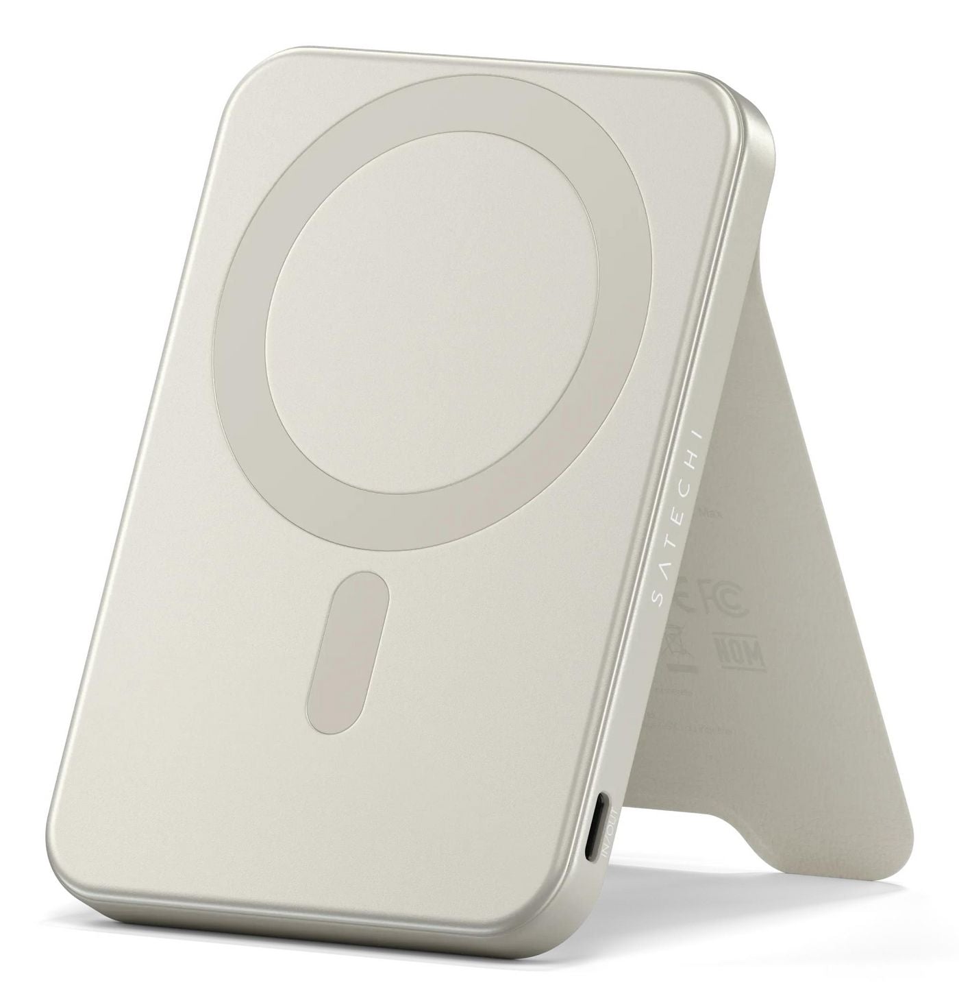 Satechi ST-B5Q2SW MagSafe Powerbank 5'000 mAh – 20 W PD, sand