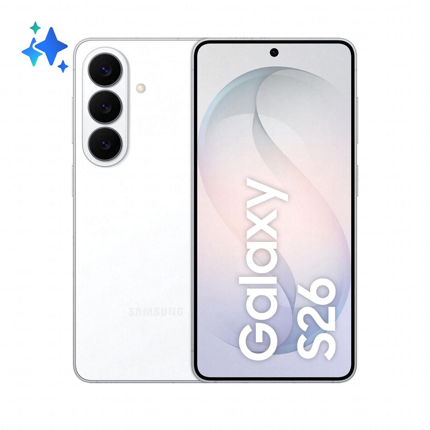 Samsung Galaxy S26 – 6,3" – 512 GB – Weiss