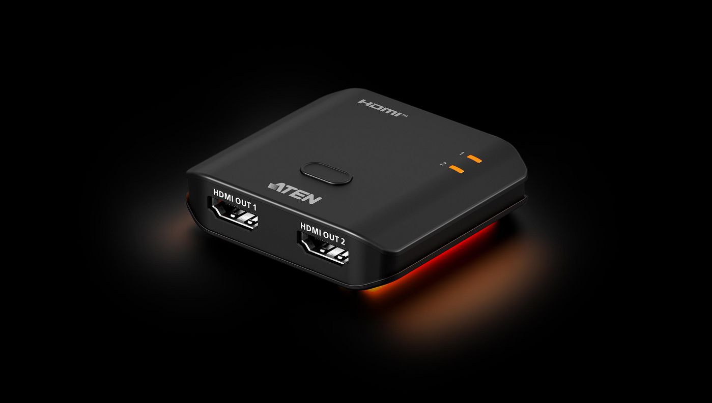 ATEN HDMI-Splitter – 4K (3840 × 2160), 2× HDMI