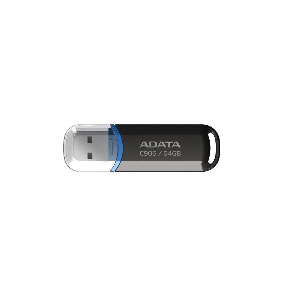 ADATA C906 – 64 GB USB 2.0 Flash-Laufwerk, USB Typ-A, Schwarz