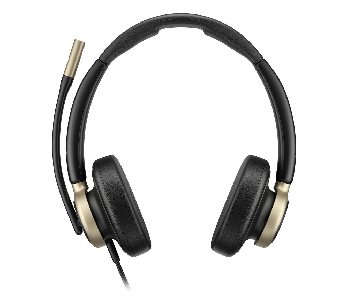 HP Poly Mission 825 Office-Headset – Stereo, Kabel (USB-C), ANC, Schwarz