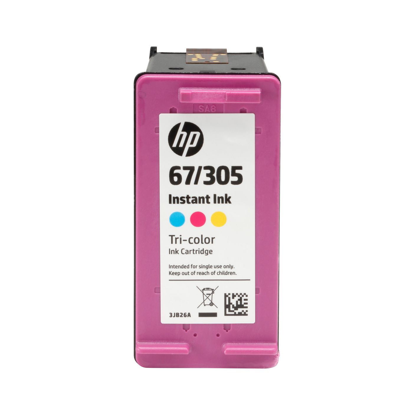 HP 305 Schwarz Tintenpatrone (Original) – 120 Seiten – für HP DeskJet 2300/2700/2730, Envy 6000/6010/6020