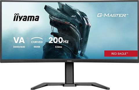 iiyama G-MASTER GCB3484WQSU-B2 – 34" Curved, 3440 × 1440 (UWQHD), VA, 200 Hz, DisplayHDR 400