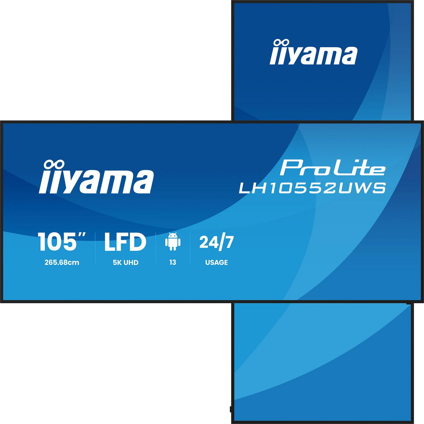 iiyama 105", 5120 × 2160, IPS