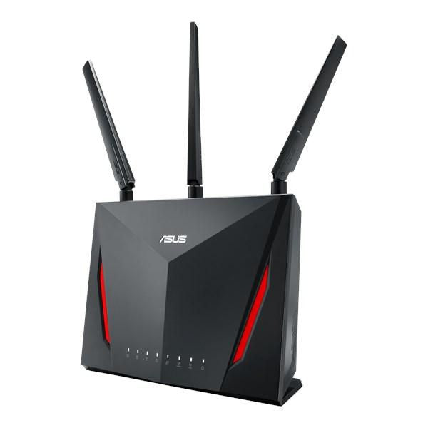 ASUS RT-AC2900 – WLAN-Router, Wi-Fi 5, bis 2917 Mbit/s, 4x RJ-45, 1x USB 3.2 Gen1, 1x USB 2.0