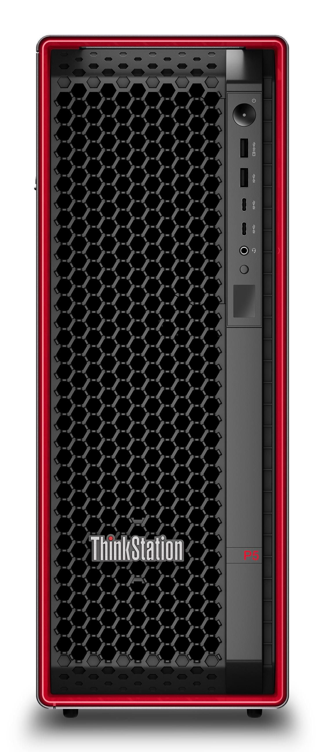 Lenovo ThinkStation P5 Tower – Intel Xeon W3-2525, 32 GB RAM, 1 TB SSD, Windows 11 Pro