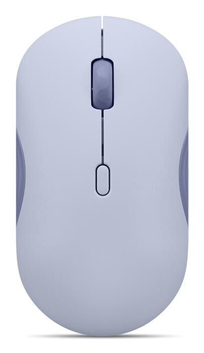 Lenovo 350 – Maus – Kabellos (Bluetooth), 2400 DPI, Beidhändig, Blau