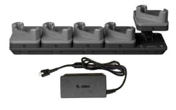 Zebra KIT Lade-/Daten-Cradle – für TC501 – Schwarz/Grau