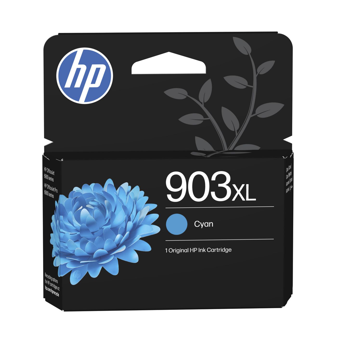 HP 903XL Cyan Tintenpatrone (Original) – 750 Seiten – für HP OfficeJet 6950/OfficeJet Pro 6974 – T6M03AE
