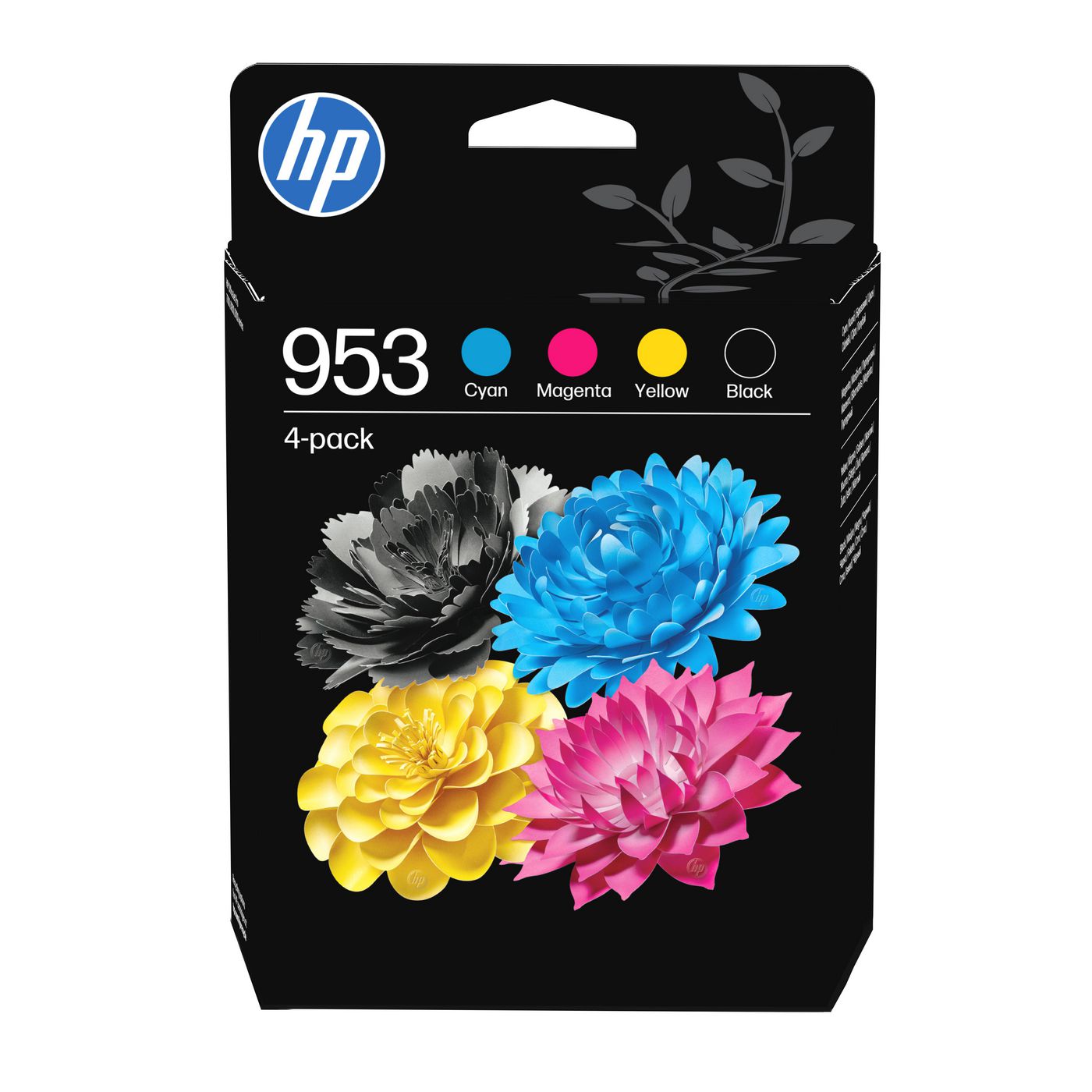 HP 953 Tintenpatronen-Multipack, Schwarz/Cyan/Magenta/Gelb (Original) – für HP OfficeJet Pro 7720/7730/7740…