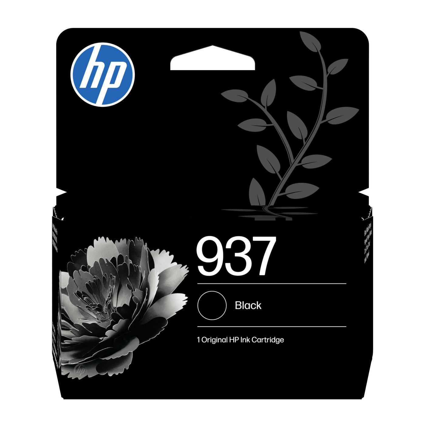 HP 937 Schwarz Tintenpatrone (Original) – 1'250 Seiten – für HP OfficeJet Pro 9120/9125/9130