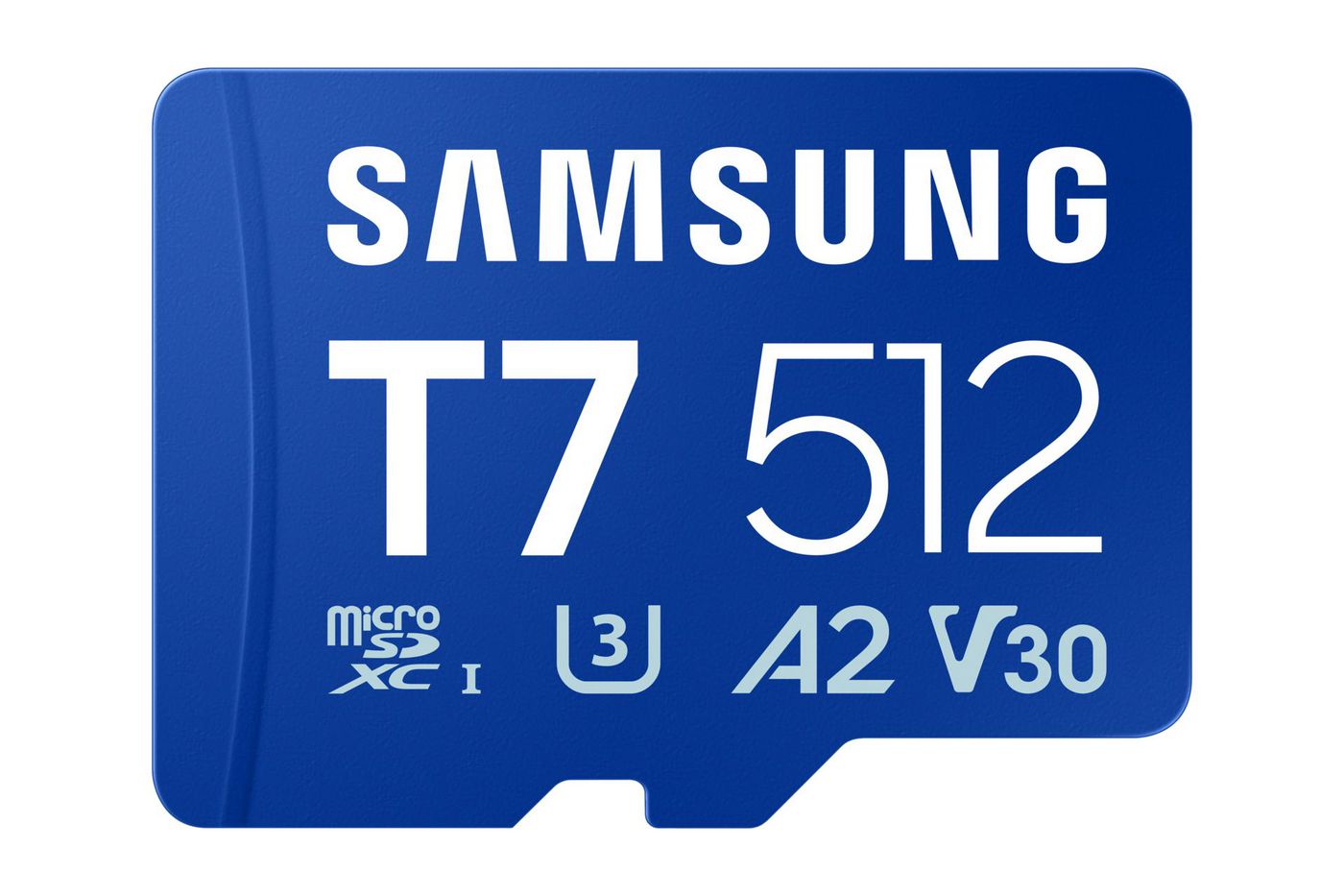 Samsung T7 microSDXC 512 GB – UHS-I, U3, V30, A2, 170 MB/s Lesen