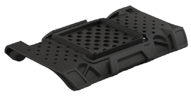 Honeywell Ersatz-Gummipolster, 2er-Set – für CT37 – Schwarz