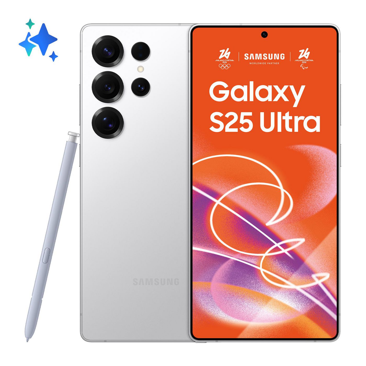 Samsung Galaxy S25 Ultra – 6,9" – 256 GB – Silber