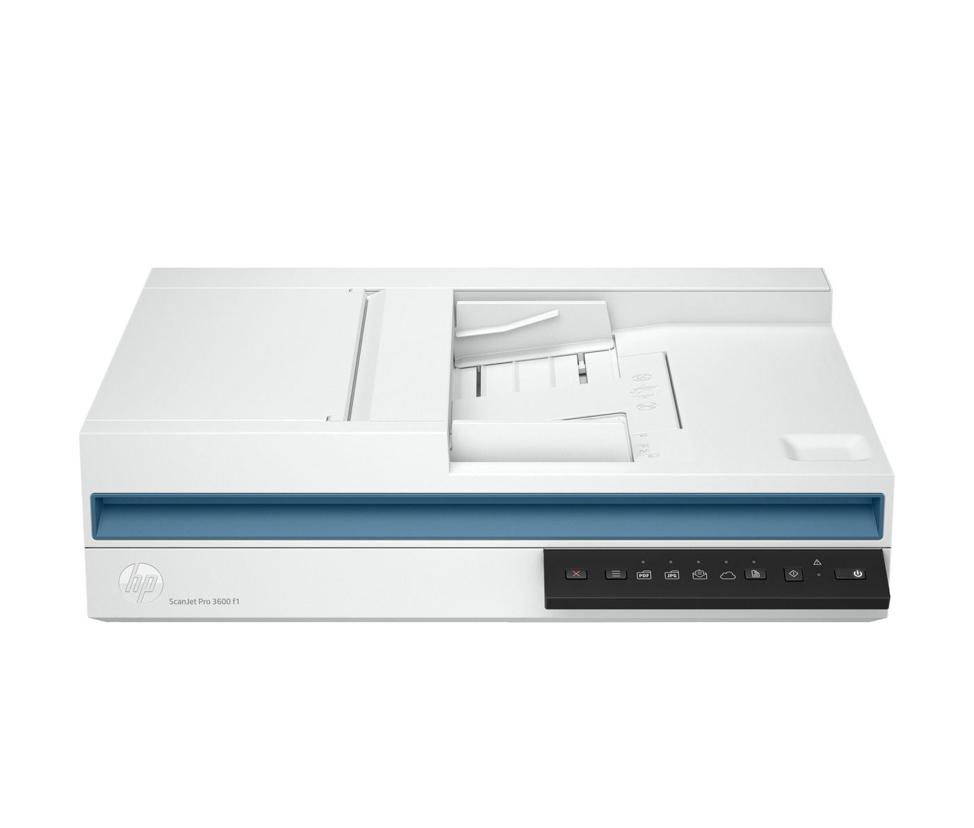 HP ScanJet Pro 3600 f1 – Flachbett + ADF, A4, Duplex, 30 Seiten pro Minute, ADF 60 Blatt, USB, 1'200 dpi