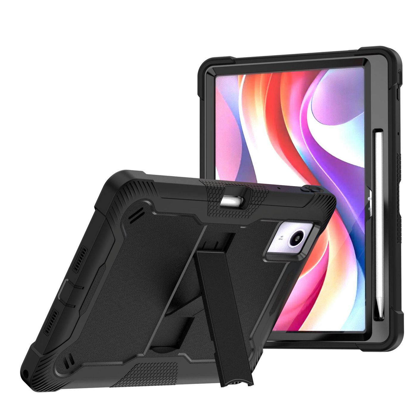 eSTUFF TAMPA Defender Tablet-Hülle für Lenovo Tab K12 – Schwarz