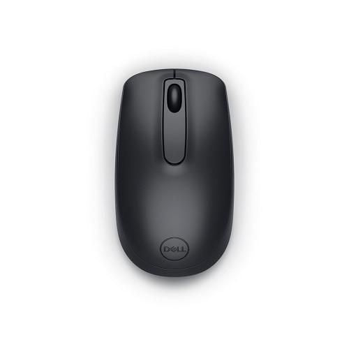 Dell WM118 – Maus – Kabellos (2,4 GHz), 1000 DPI, beidhändig, Schwarz