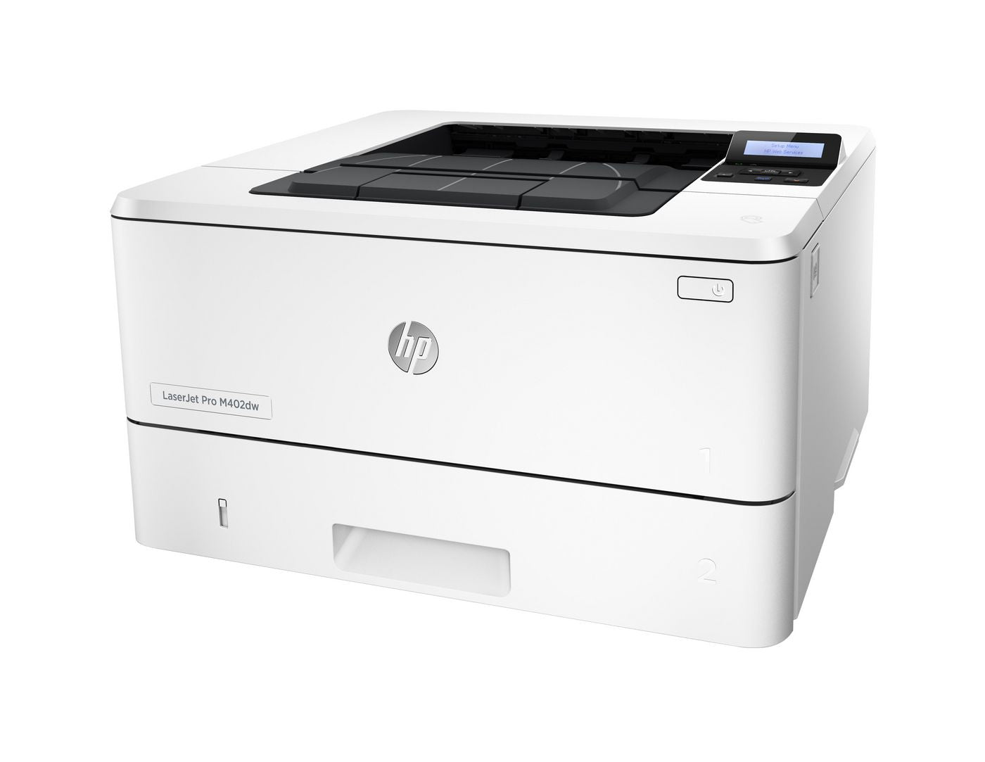 HP LaserJet Pro M402dw – Schwarz-Weiss, A4, Duplex, WLAN, LAN, USB, 40 Seiten pro Minute, AirPrint, Mopria