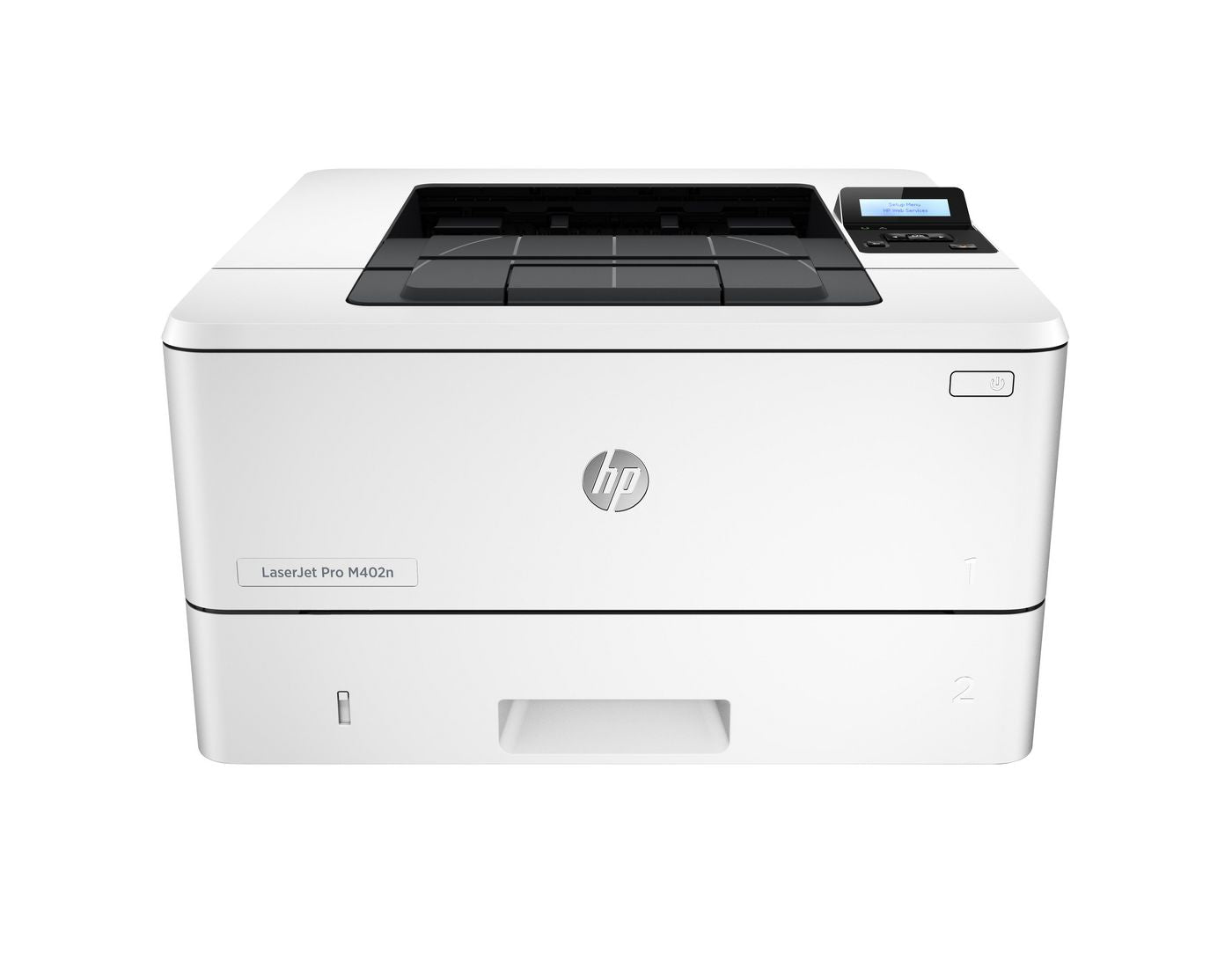 HP LaserJet Pro M402n – Schwarz-Weiss, A4, LAN, USB, 38 Seiten pro Minute, AirPrint, Mopria