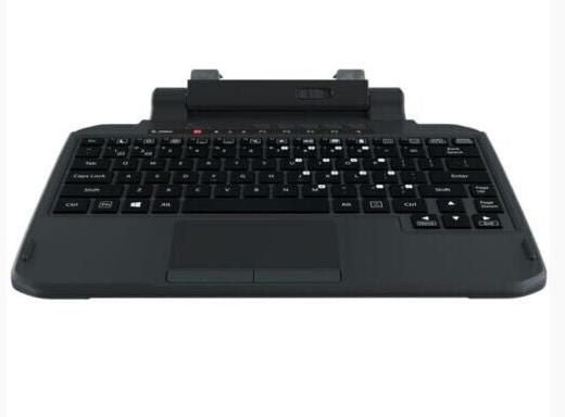 Zebra ET6x – Docking-Tastatur mit Touchpad – 75% – beleuchtet – ohne Ziffernblock – schwarz – für ET6x 2