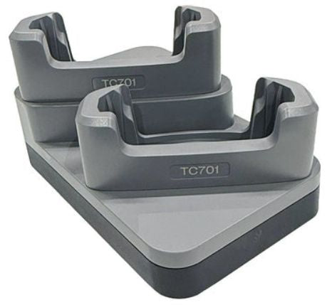 Zebra Ladestation, 2-fach, für TC701, Grau
