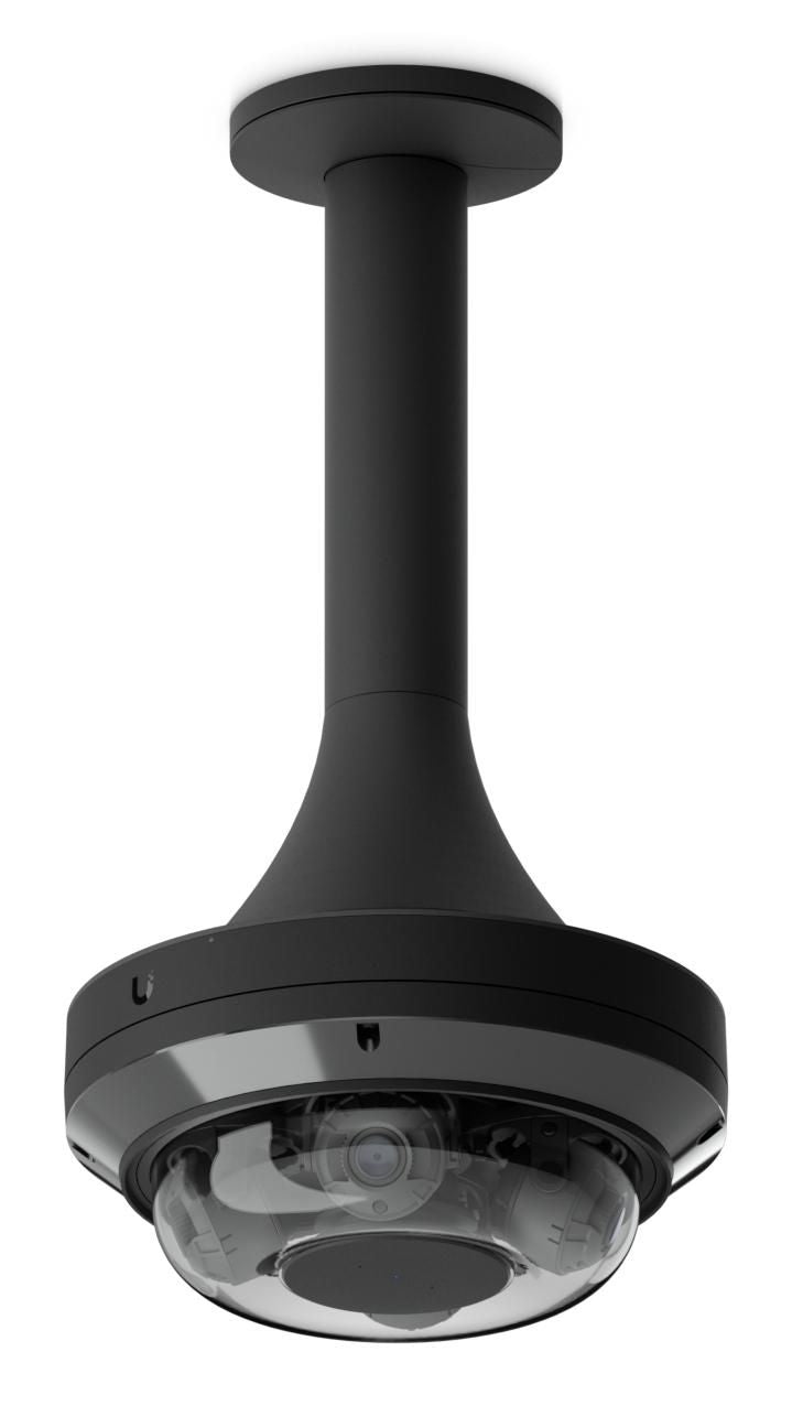 Ubiquiti Deckenhalterung – 1,5" NPS-Gewinde – für AI Multi Sensor 4 – Aluminium, Schwarz