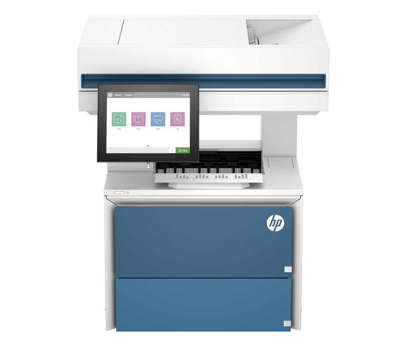 HP LaserJet Enterprise MFP 6600n – Schwarz-Weiss, A4, Duplex, LAN, USB, 55 S./Min., AirPrint, Mopria